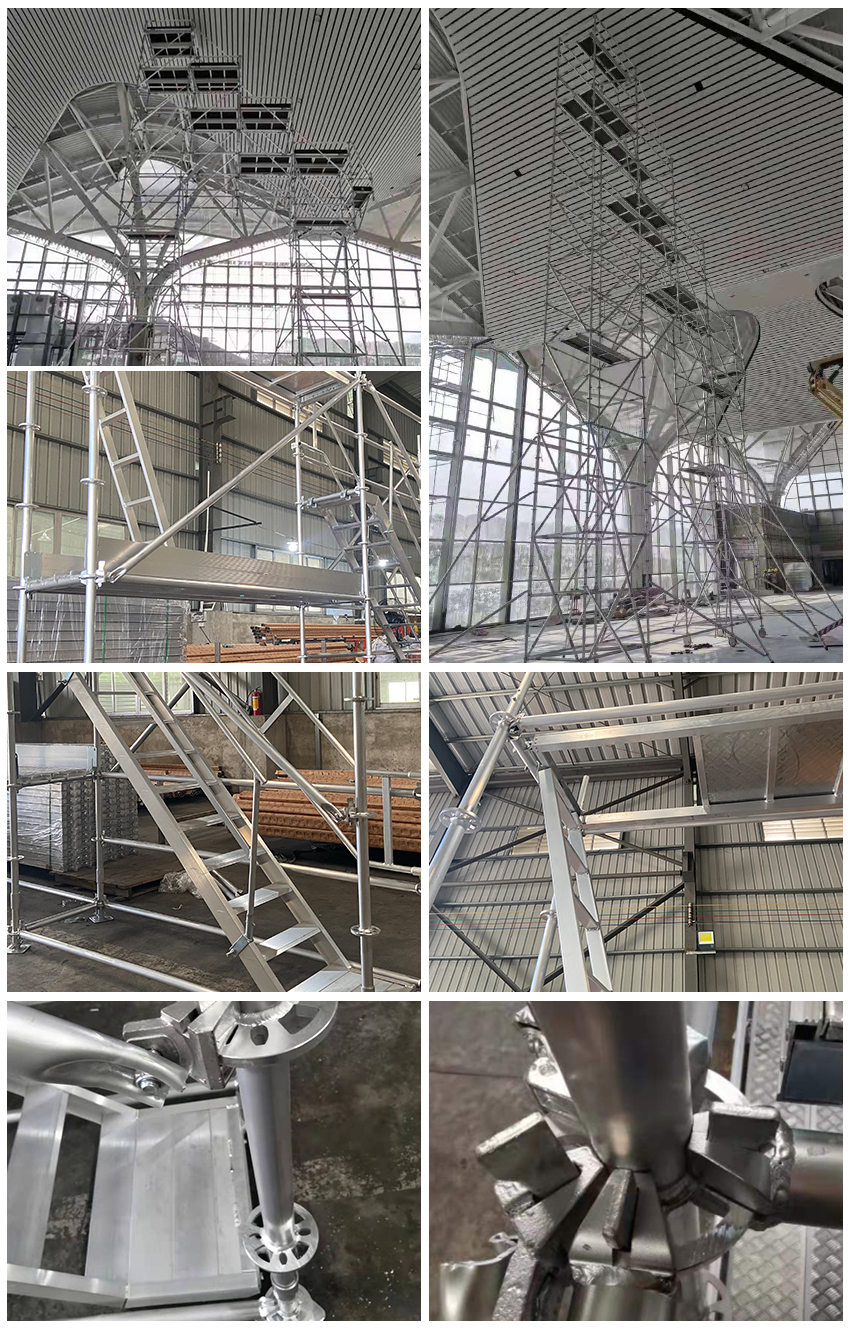 aluminum scaffolding system